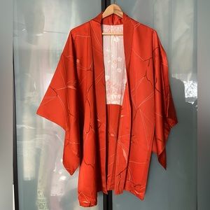 Custom made in Japan silk kimono haori